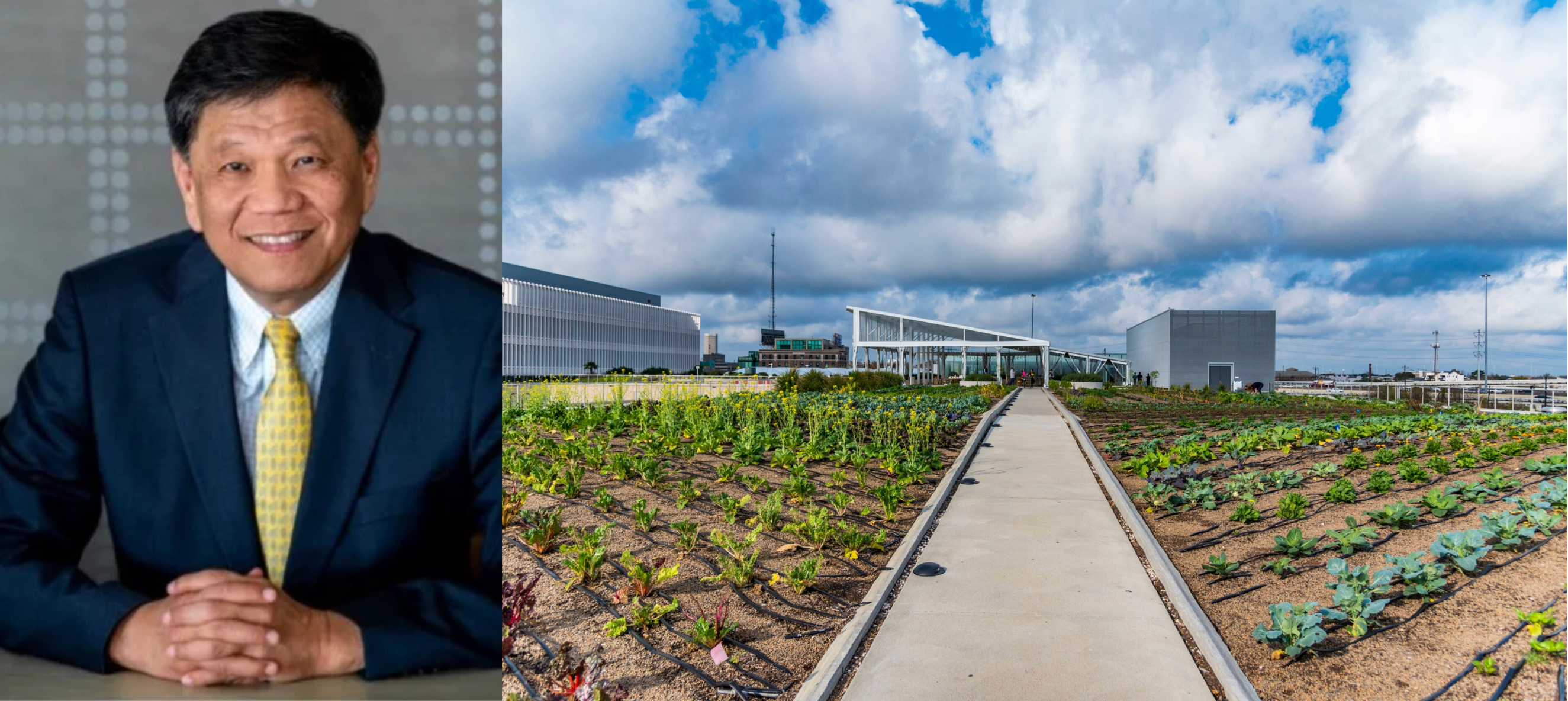 Frank Liu and POST Skyfarm