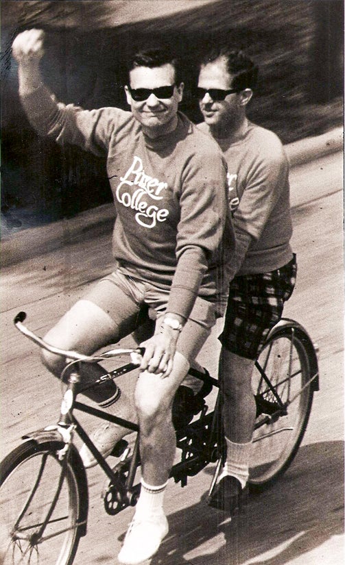 Ron Sass & Ron Magid chem beer bike 60s
